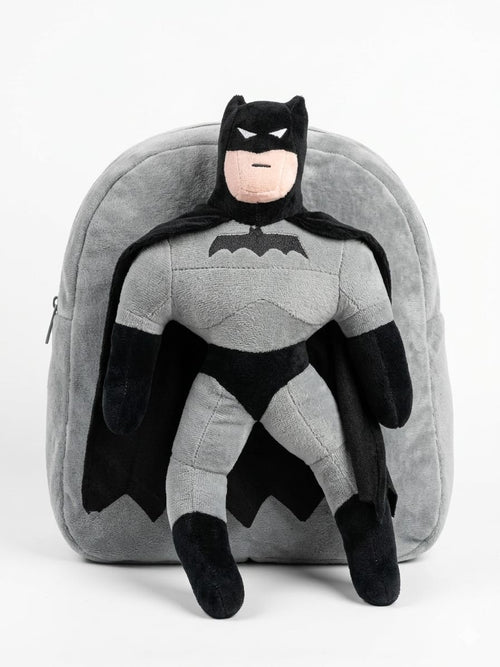 Batman Kids Stuff Bag – Soft Cartoon Backpack for Children