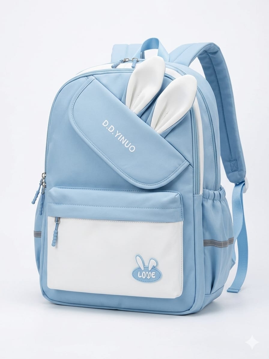 Premium Blue Ladies Shoulder Bag | Elegant University & College Bag