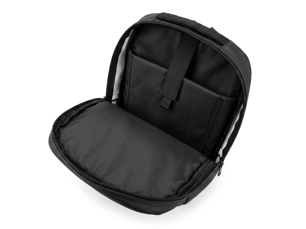 Black Foam Leather Laptop Shoulder Bag – Premium Stylish College Bag