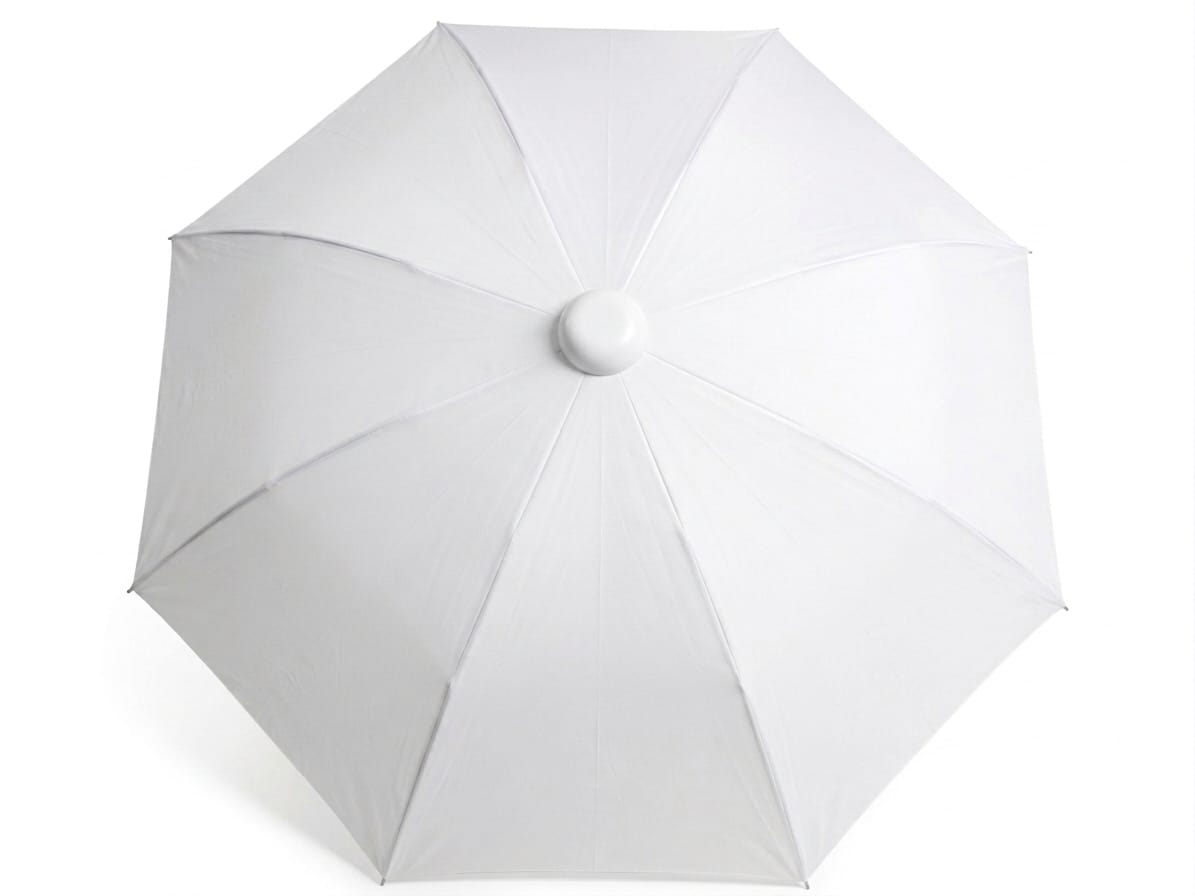Automatic White Folding Umbrella – Premium Auto Open Close Umbrella