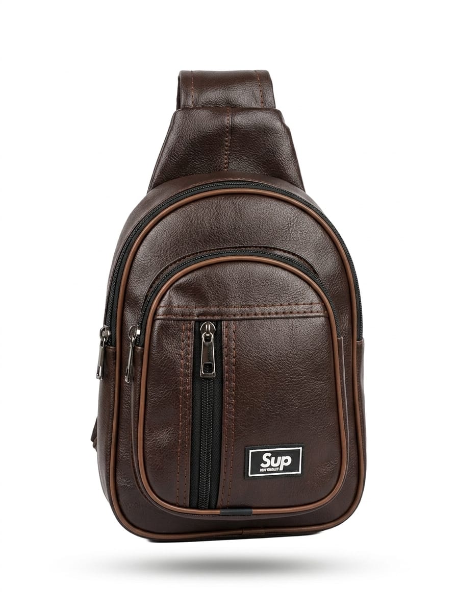 Brown Small Cross Body Bag – Durable Foam Leather Fashion Bag